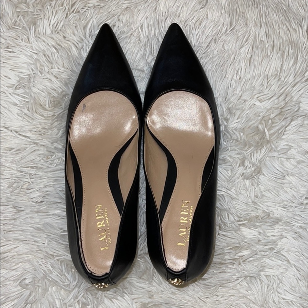Ralph Lauren black pumps
